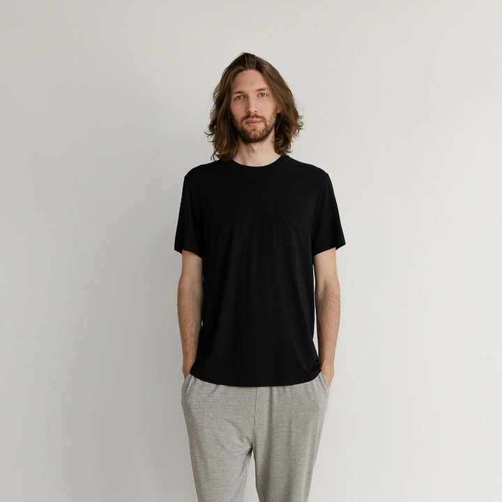 Men's Stretch-Knit Bamboo Lounge Tee